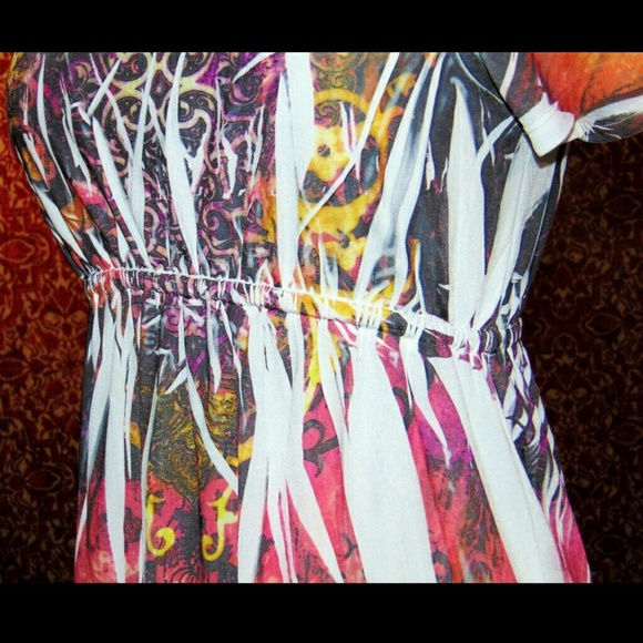 DNLA SPORT coral cap sleeve shift dress L✨ - Picture 3 of 7